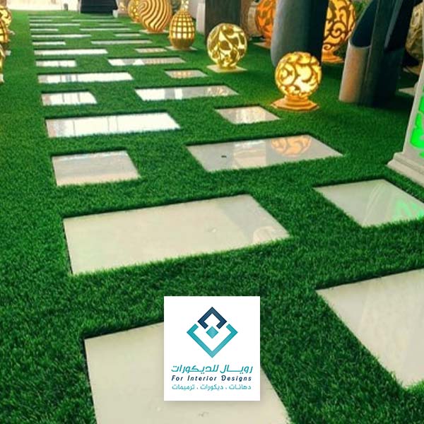 نجيلة عشب صناعي بمكة