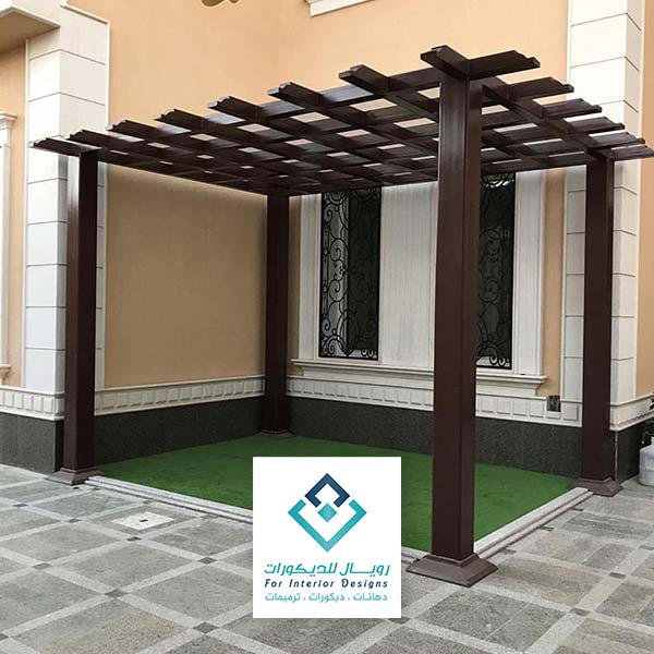 أجمل اشكال البرجولات بمكة