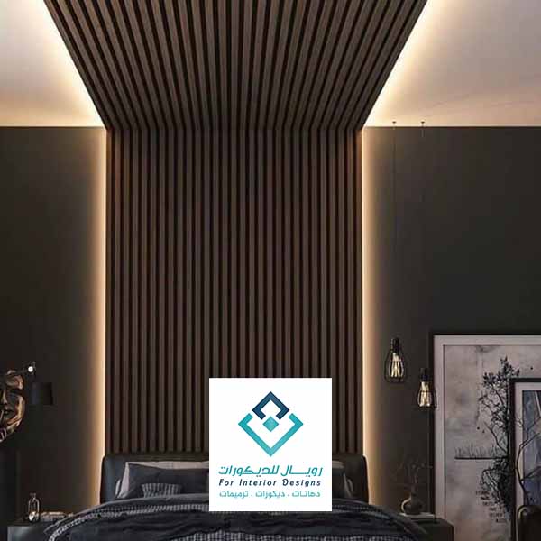 ديكور تلفزيون بديل الخشب بمكة