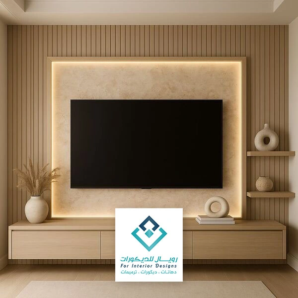ديكور تلفزيون جداري مكة