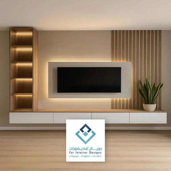 ديكور تلفزيون بسيط مكة