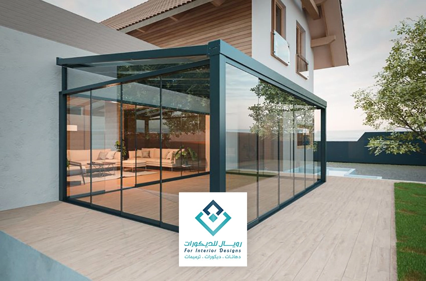 بناء غرفة زجاجية مكة