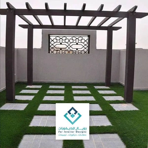 تنسيق حديقة السطح