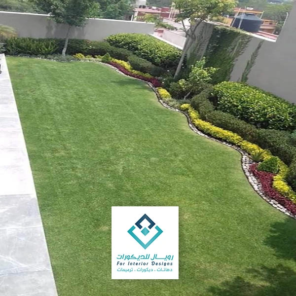 تنسيق حدائق عشب صناعي مكة