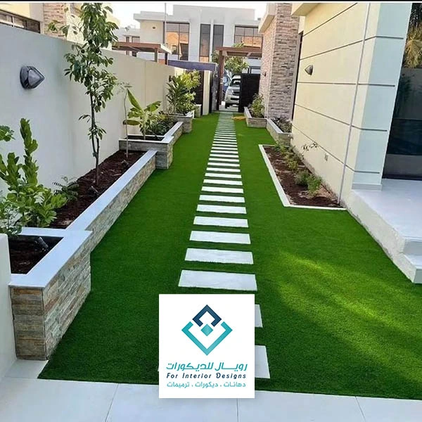 تنسيق جدران حدائق مكة