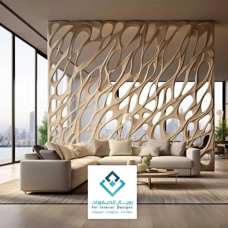 ديكورات خشب مفرغ مكة